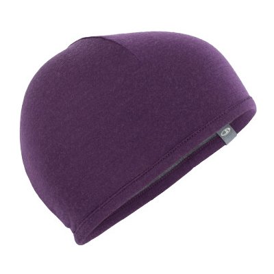 Icebreaker Pocket Hat IBM200 Eggplant/Gritstone HTHR