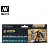 Příslušenství ke společenským hrám Wizkids Premium set by Vallejo Champions of the Realm