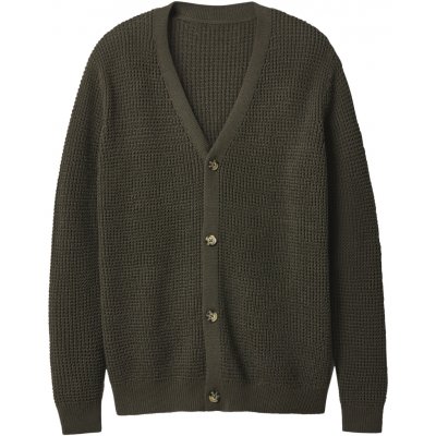esmara Men pánský kardigan zelená – Zboží Mobilmania