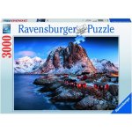 Ravensburger 170814 Norwegen 3000 dílků – Zboží Dáma