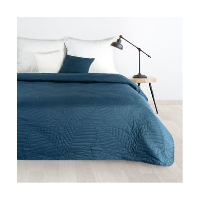Mybesthome přehoz na postel pohovku BONNA modrá 170 x 210 cm – Hledejceny.cz