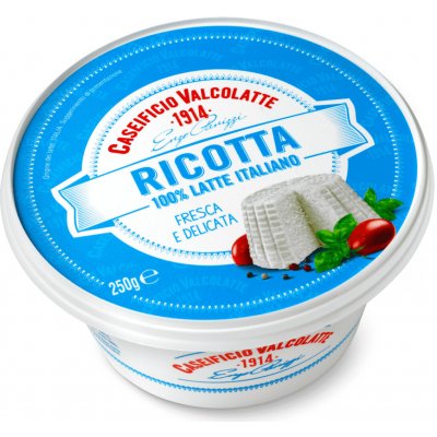 Valcolatte ricotta roztíratelný kravský sýr 250 g – Zboží Dáma