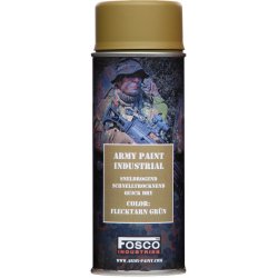 FOSCO barva Army ve spreji 400 ml Flecktarn zelená