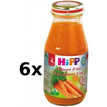 HiPP BIO Mrkvová 6x200 ml