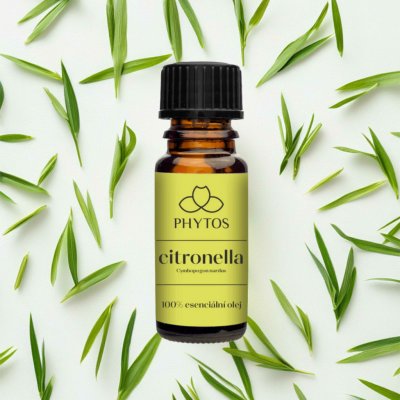 Phytos Citronella 100% esenciální olej 10 ml – Hledejceny.cz
