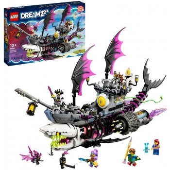 LEGO® DREAMZzz™ 71469 Žraločí loď z nočních můr