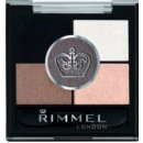 Rimmel London Glam Eyes HD 5Colour Eye Shadow Očné tiene 023 Foggy Grey 3,8 g