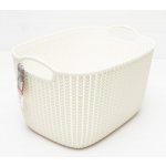 CURVER 226379 plastový košík KNIT 19L - krémový – Zboží Mobilmania