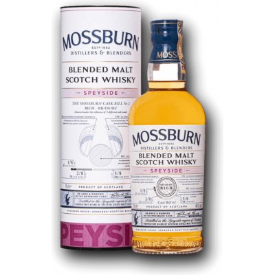 Mossburn The Mossburn Cask Bill #2 46% 0,7 l (tuba) – Hledejceny.cz