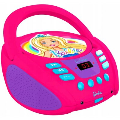 Lexibook Barbie CD přehrávač – Hledejceny.cz
