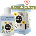 LEROS BIO DĚTSKÝ OLEJ NA TELÍČKO s mateřídouškou a měsíčkem 100 ml – Zboží Dáma
