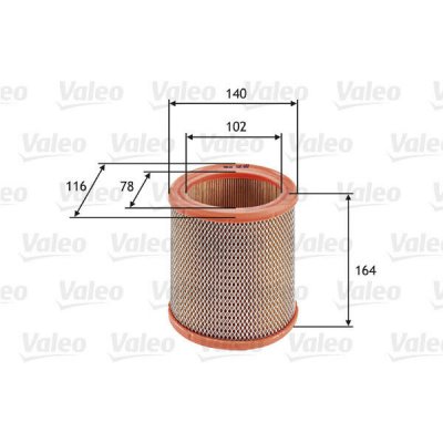 Vzduchový filtr VALEO 585602 – Hledejceny.cz