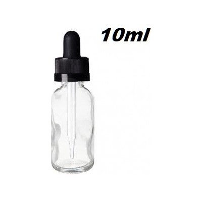 Green Sound Skleněná lahvička s kapátkem 10ml čirá 1ks – Zboží Dáma Green Sound Skleněná lahvička s kapátkem 10ml čirá 1ks – Zboží Dáma