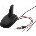 4CARMEDIA ANT.S02.01 Anténa; automobilová,SHARK; AM,FM,GPS; DIN,kabely; 12VDC; RG174 – Hledejceny.cz
