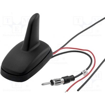 4CARMEDIA ANT.S02.01 Anténa; automobilová,SHARK; AM,FM,GPS; DIN,kabely; 12VDC; RG174 – Hledejceny.cz