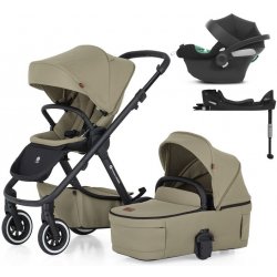 PETITE&MARS kombinovaný ICON 2v1 Mossy Green LITE AIR + CYBEX Aton B2 i-Size + základna 2024