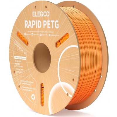 Elegoo RAPID PETG 1,75mm 1 kg Orange 50.203.0223 – Sleviste.cz