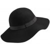 Klobouk Hologramme Paris Dámský plsťový klobouk Laura černý