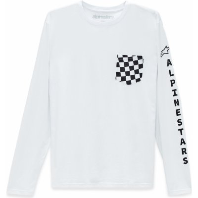 Alpinestars triko CHECK Premium white