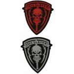 ARMED PATCHES PVC nášivka ISIS SLAYER, Punisher bílá – Zbozi.Blesk.cz