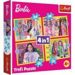Trefl 4v1 Šťastný svět Barbie 28,5x20,5cm – Hledejceny.cz