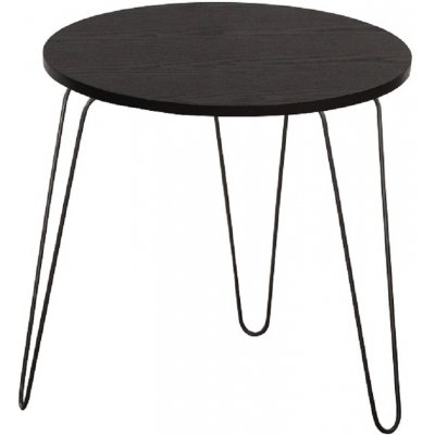 Kondela Příruční stolek RONIN, černý dub / černá