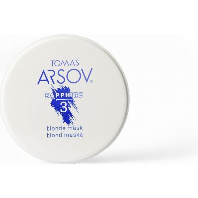 Tomas Arsov Sapphire blond maska 100 ml – Zboží Mobilmania