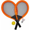 Ostatní společenské hry Woopie Velké tenisové rakety Badminton pro děti Set + Shuttle Ball