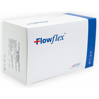 Profitester Flowflex SARS-CoV-2 Antigen Rapid Test ACON Biotech Hangzhou 25 ks – Hledejceny.cz
