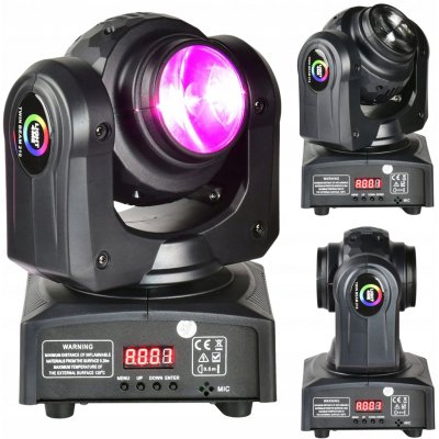 Light4Me Twin Beam 210 Otočná hlava – Zboží Mobilmania