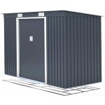 IWHome Zahradní domek ZEUS 2B 3,16 m² antracit + podlahová konstrukce ZEUS 2B IWH-10230006 + IWH-102 – Zboží Dáma