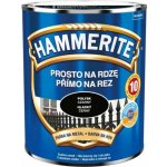 Akzo Nobel Hammerite přímo na rez, 0,25l, hladký černý – Hledejceny.cz