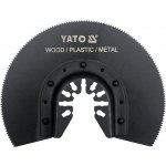 YATO Segmentový pilový list pro multifunkční nářadí HSS, 88mm dřevo, plast, kov – Sleviste.cz