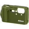 Brašna a pouzdro pro fotoaparát Nikon Silicon Case Green VHC04803