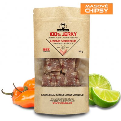 Jerky Usušil & Syn Uzené vepřové sweet chilli 50 g – Hledejceny.cz