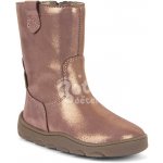 Froddo Zeru Tex boot zimní barefoot kozačky pink/gold – Hledejceny.cz