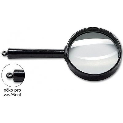 Lupa CONCORDE, O 80mm, plastová obruba – Zboží Dáma
