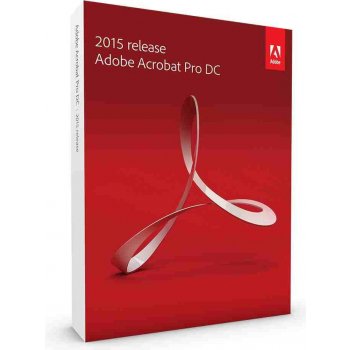 Adobe Acrobat Professional DC 2017 CZ WIN - 65280566