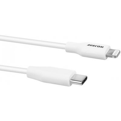 Avacom DCUS-MFIC-120W USB (2.0), USB C samec - Apple Lightning samec, 1.2m, bílý – Zboží Mobilmania