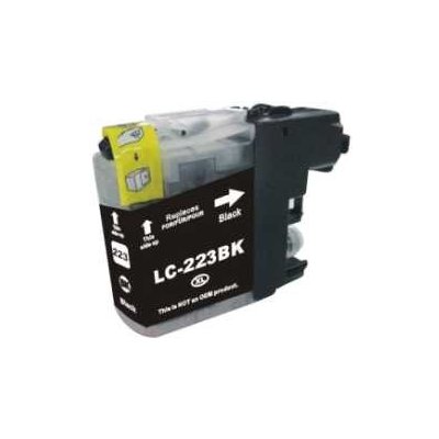 Compatible Brother LC-223 LC223BK - kompatibilní s čipem – Zbozi.Blesk.cz