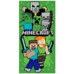 Jerry Fabrics Osuška Minecraft Lets Survive 70 x 140 cm – Zboží Mobilmania