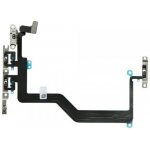 Flex kabel tlačítka zapínání + hlasitosti + kovová destička pro Apple iPhone 12 Pro Max – Sleviste.cz