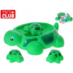Mikro Mini Trading Club želva 21cm do vany se třemi želvičkami 4m+