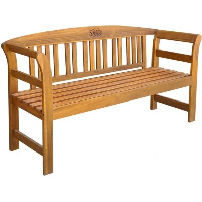 VidaXL Zahradní lavice 157 cm masivní akáciové dřevo – Zboží Dáma