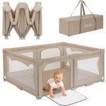 Lionelo Florence Easy Skládací dětská ohrádka Beige Sand – Sleviste.cz