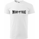 Lovero pánské tričko Muay Thai bílá – Zboží Mobilmania
