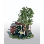 Woodland Scenics Mini-Scene sedlání koně M106 – Zboží Dáma