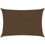 vidaXL HDPE 160 g/m² 3 x 5 m hnědá – Zboží Dáma