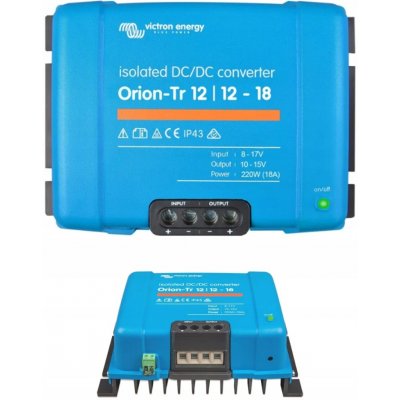 Victron Energy Orion - Tr 12 / 24 - 18 A 220 W ORI121222110 – Hledejceny.cz
