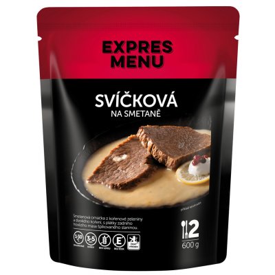 EXPRES MENU Svíčková na smetaně 600 g – Zboží Dáma